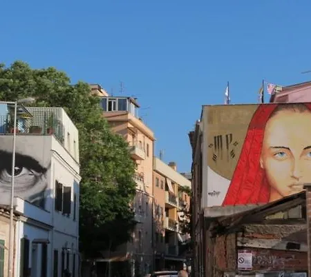 Chromaticpigneto Apartment, 4 Persone, Wi-fi, Metro C E Tram Per Il Centro Rzym