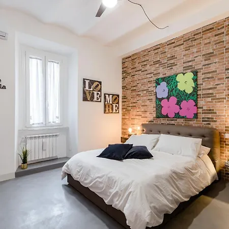 Chromaticpigneto Apartment, 4 Persone, Wi-fi, Metro C E Tram Per Il Centro Apartament Rzym